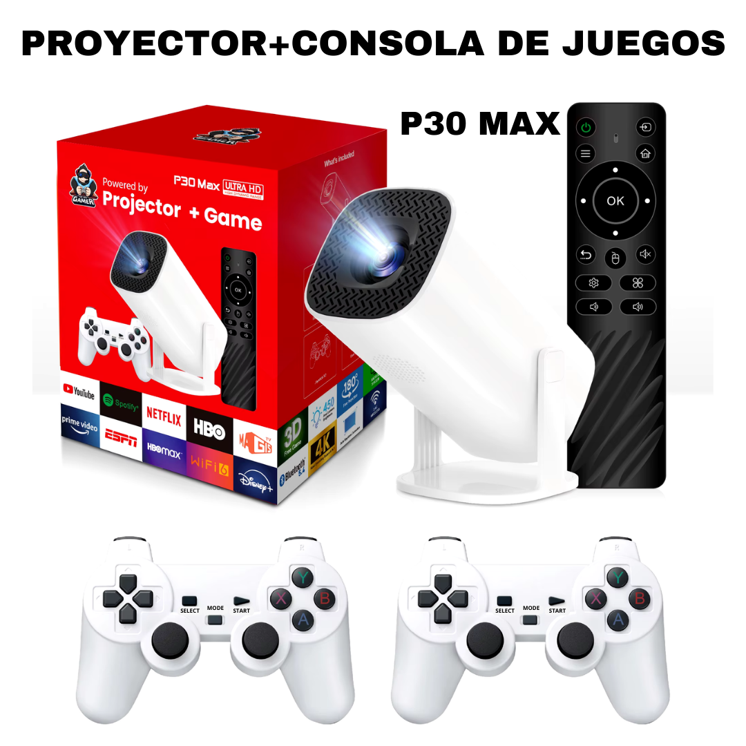 PROYECTOR+CONSOLA DE JUEGOS