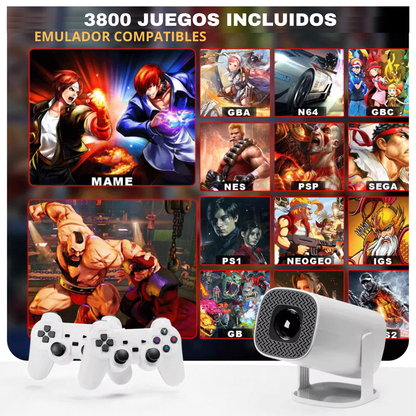 PROYECTOR+CONSOLA DE JUEGOS